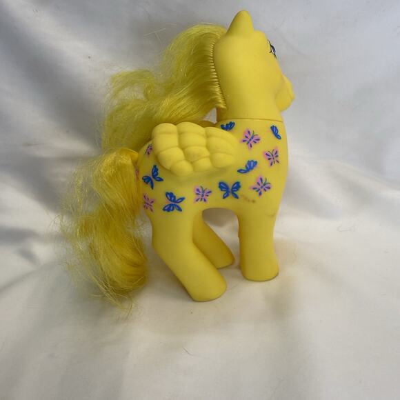 Vintage 1987 My Little Pony Dancing Butterflies G1 Pegasus Hasbro Hong Kong - Picture 3 of 5